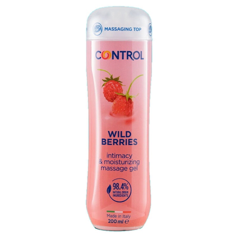 Control Wild Berries gel de massage 200 ml