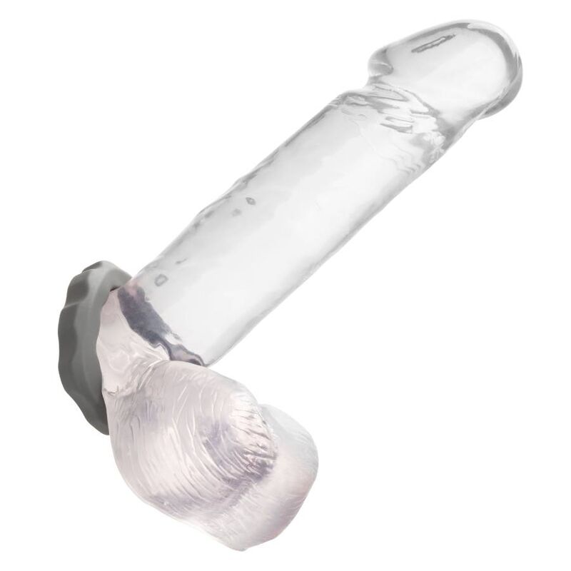 Anneau pénien CalExotics Alpha sans vibration, gris