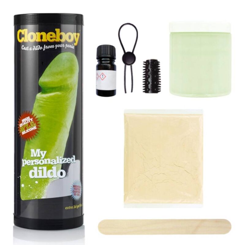 Kit de moulage de pénis CLONEBOY phosphorescent