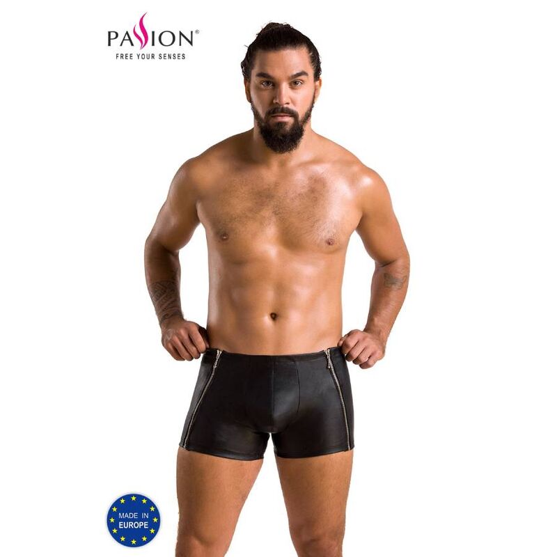 Short pour homme PASSION 049, noir, L/XL