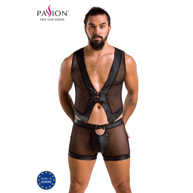 Ensemble de lingerie pour homme PASSION William, noir