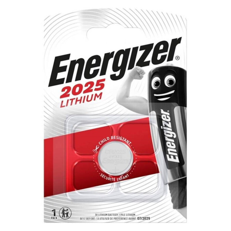 Pile bouton CR2025 3V longue durée pour montres et télécommandes | ENERGIZER