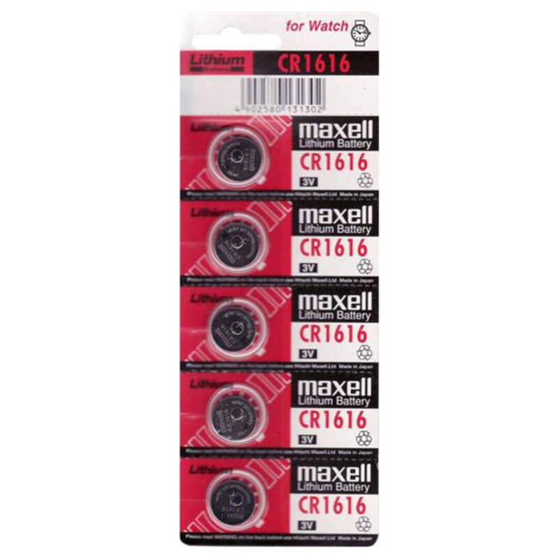 Pile bouton lithium CR1616 3V longue durée pour porte clés et appareils MAXELL