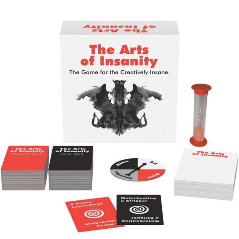 KHEPER GAMES Arts of Insanity, jeu de cartes érotique en anglais