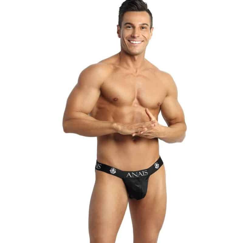 Jockstrap en microfibre à imprimé militaire, taille L, coupe ajustée ANAIS