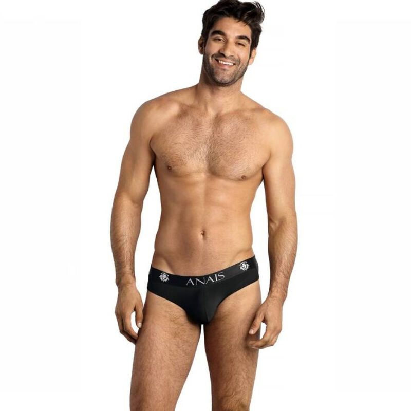 Slip homme en microfibre couleur pétrole avec taille élastique | ANAIS LUXURY LINGERIE