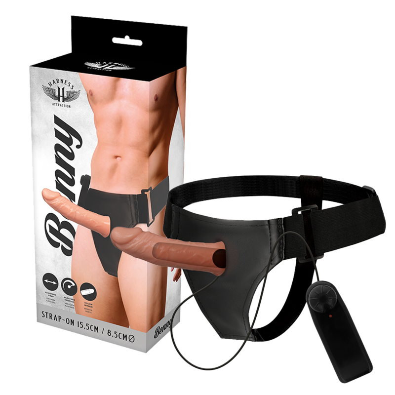 Harness Attraction Benny rallonge de pénis avec harnais et vibromasseur