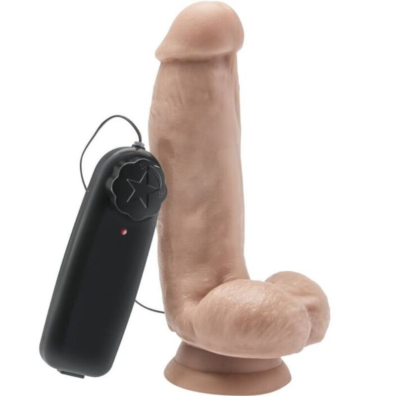 Vibromasseur GET REAL avec télécommande, 12 cm