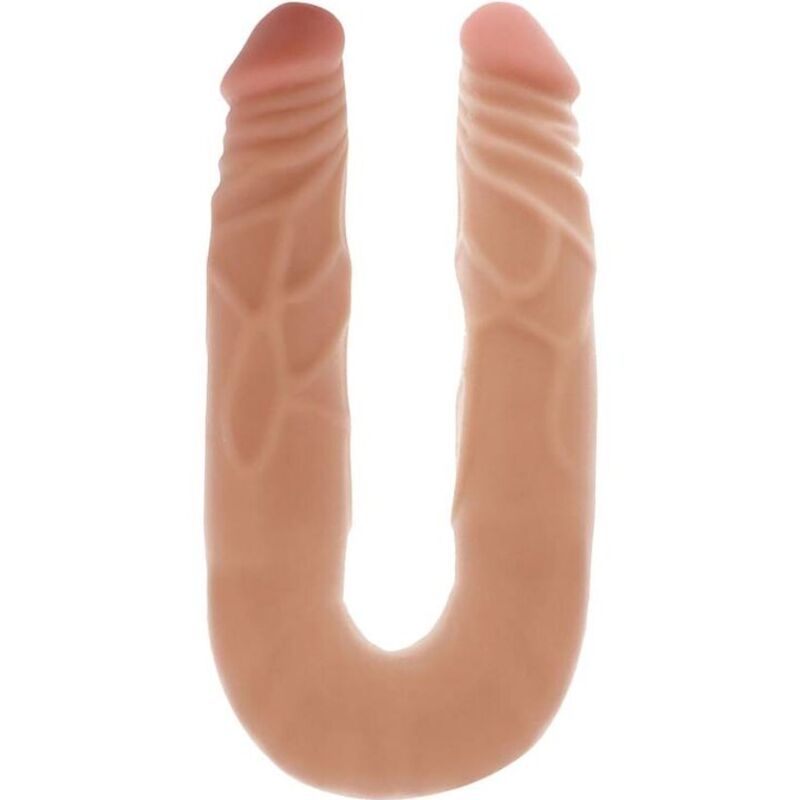 GET REAL Gode double 35 cm, couleur peau