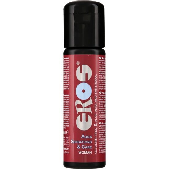 Gel lubrifiant à base d’eau EROS Aqua Sensations & Care Woman, 100 ml