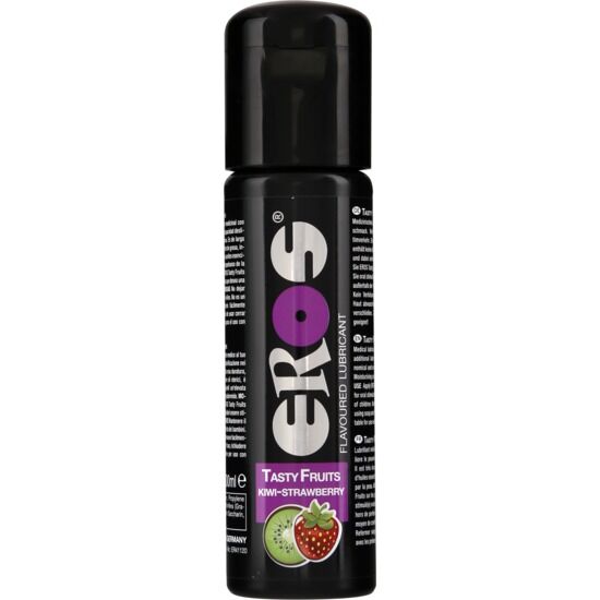 Gel lubrifiant EROS Tasty Fruits goût kiwi fraise, 100 ml