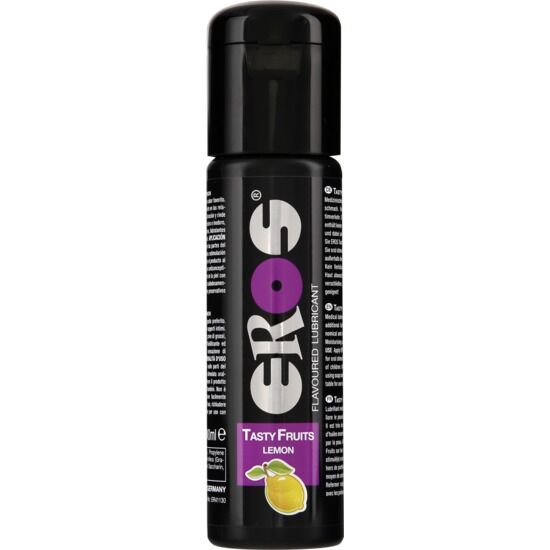 Gel lubrifiant aromatisé au citron EROS Tasty Fruits, 100 ml