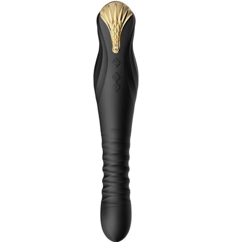 Vibromasseur ZALO King Thruster Black