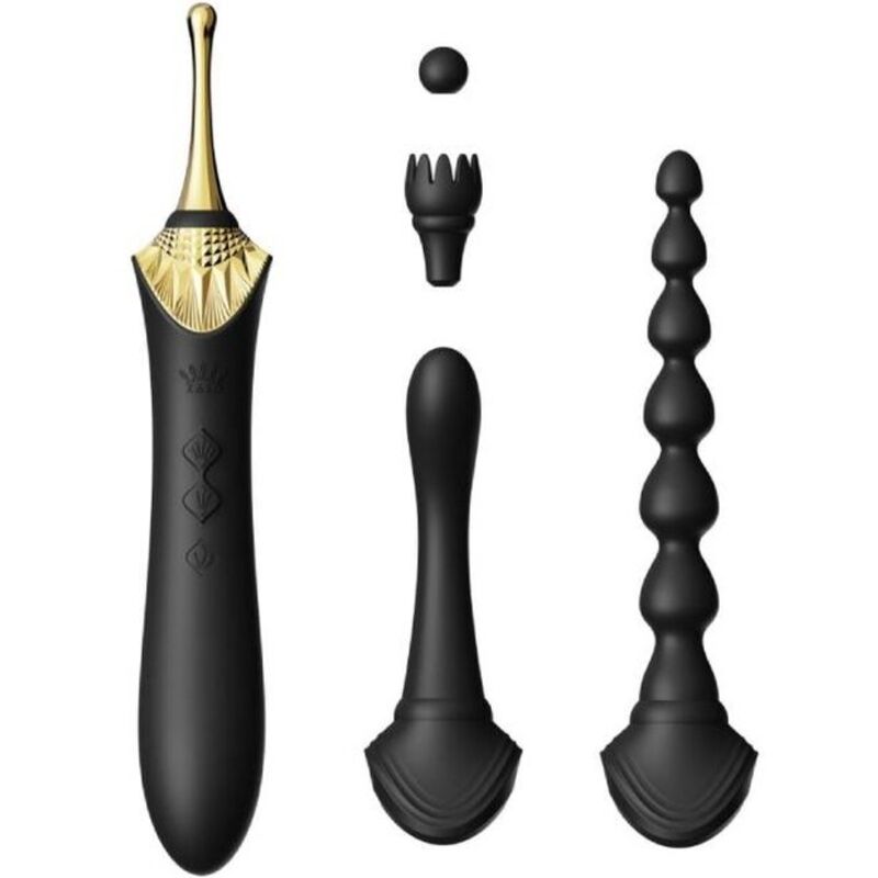 Stimulateur clitoridien ZALO Bess 2 avec 4 embouts