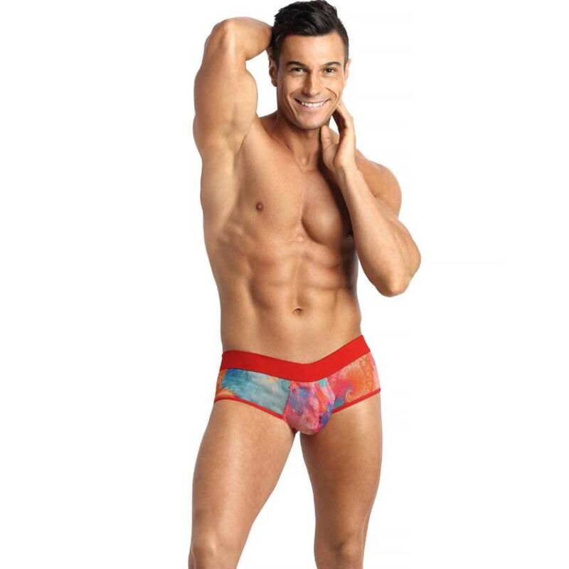 Jock bikini en lycra doux, avec large ceinture confortable et coupe sexy ANAIS