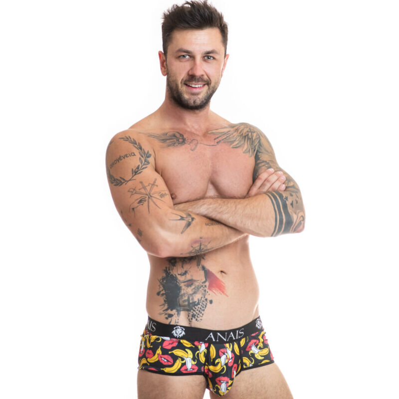 Slip en lycra à imprimé bananes, coupe sportive près du corps et confortable ANAIS LUXURY LINGERIE