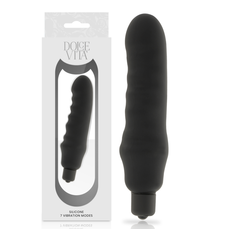 Stimulateur clitoridien Dolce Vita Genius avec gaine en silicone amovible