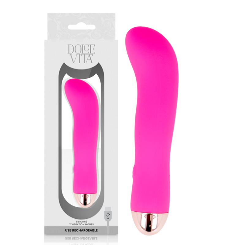 Mini vibromasseur Dolce Vita Two, rose