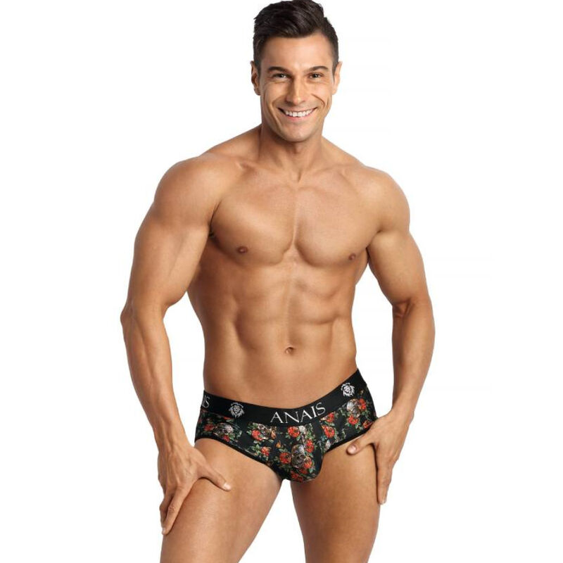 Jockstrap bikini ouvert à l’arrière, en matière stretch douce et confortable ANAIS MEN