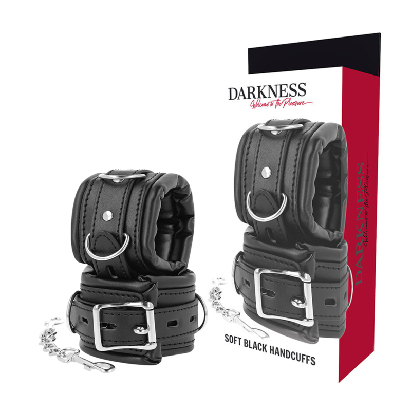 Menottes BDSM rembourrées DARKNESS