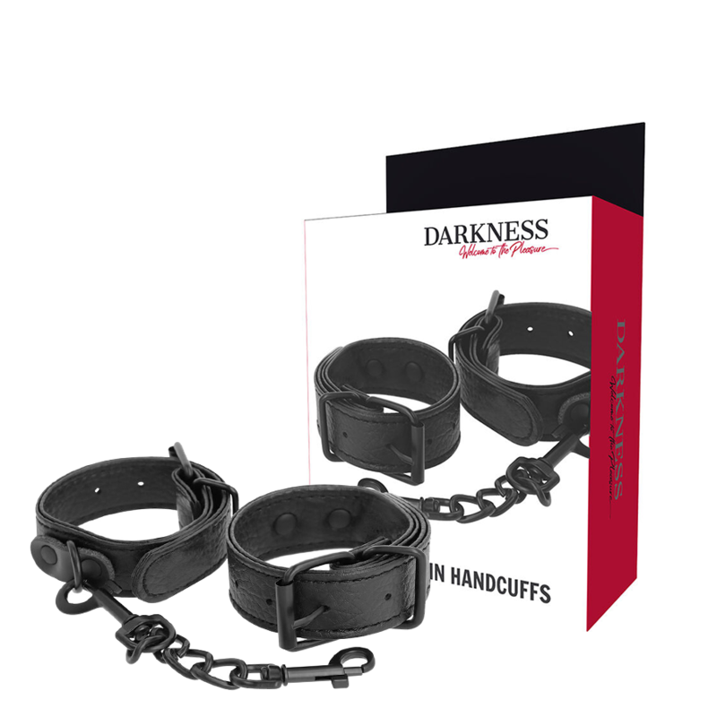 Menottes DARKNESS BONDAGE texturées