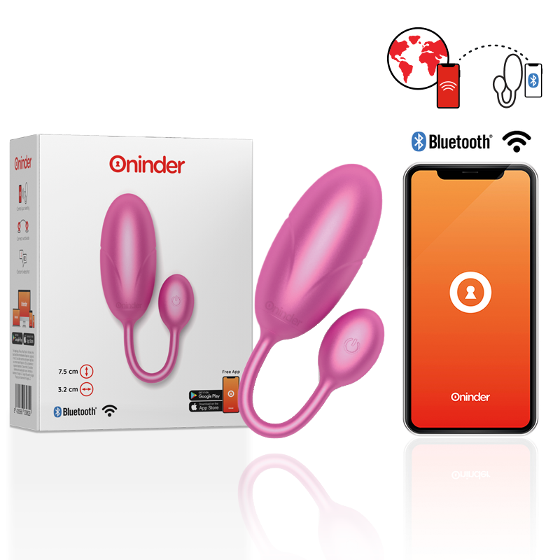 Œuf vibrant ONINDER Tokyo avec contrôle par application