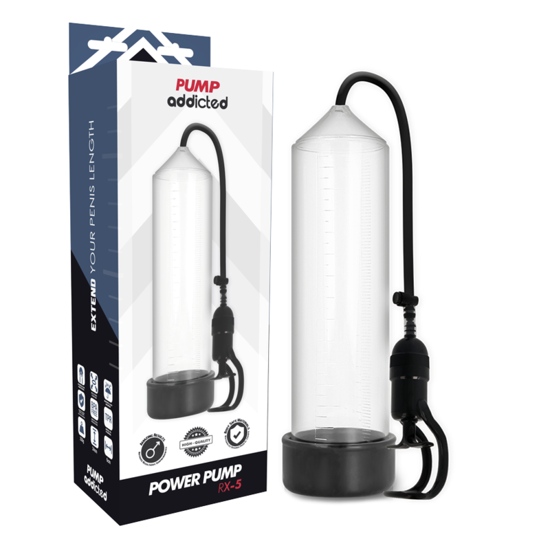 Pompe à pénis PUMP ADDICTED RX5
