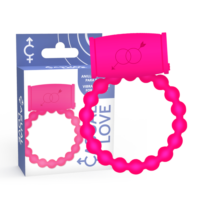 CASUAL LOVE Ring 25 Pink, anneau pénien flexible