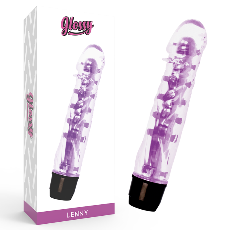 Vibromasseur GLOSSY Lenny, violet