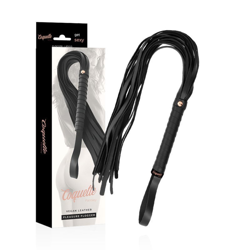 Fouet Coquette Chic Desire Fantasy en cuir vegan