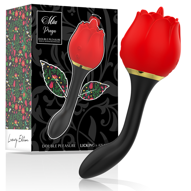 Stimulateur clitoridien et anal MIA Prague Double Pleasure