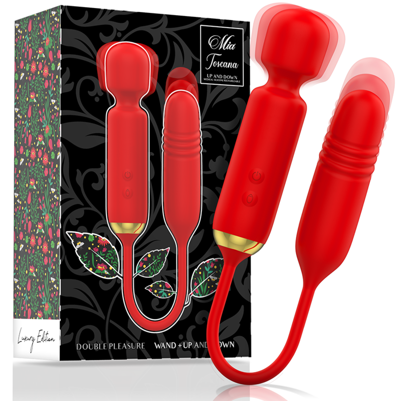 MIA Toscana Double Pleasure Wand avec mouvement automatique