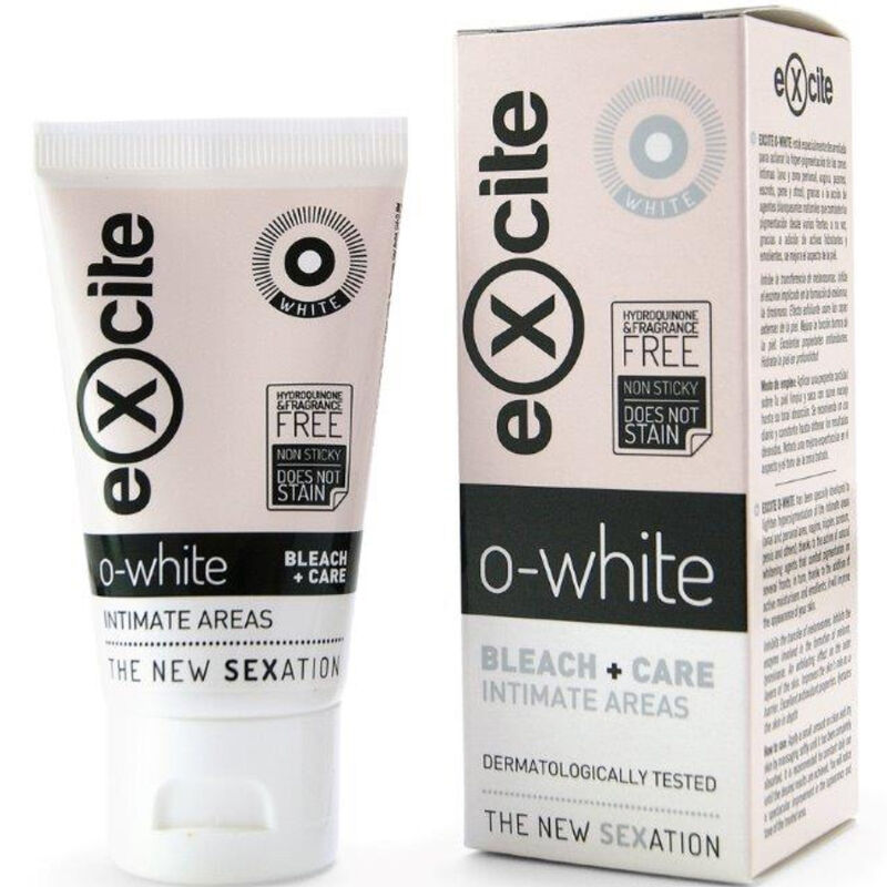 EXCITE O WHITE Crème de soin pour les zones intimes, 50 ml