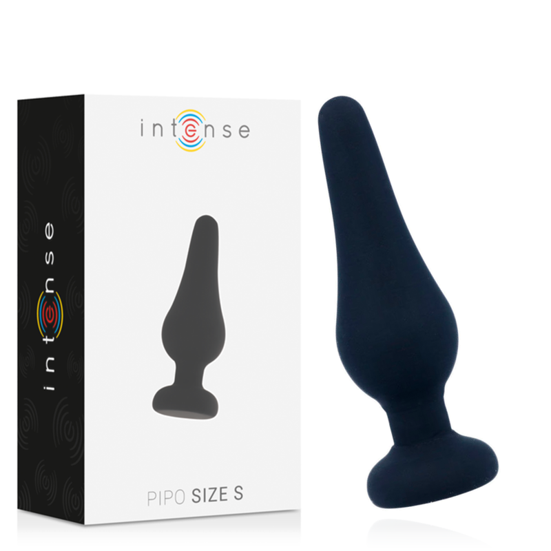 Plug anal INTENSE Pipo S en silicone, 9,8 cm