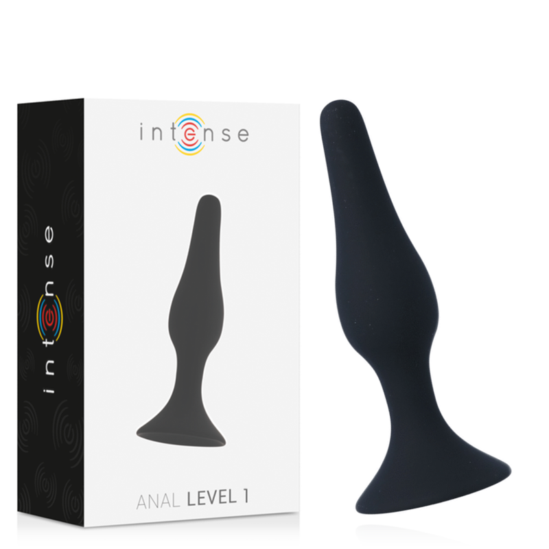 INTENSE Anal Level 1, plug anal en silicone, 10,5 cm