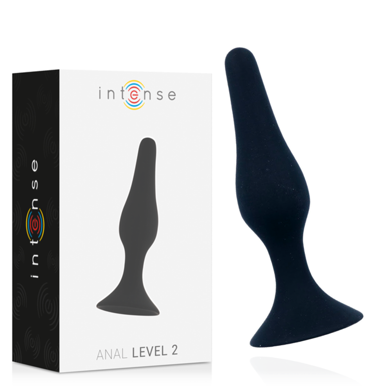 INTENSE Anal Level 2 plug anal en silicone, 11,5 cm