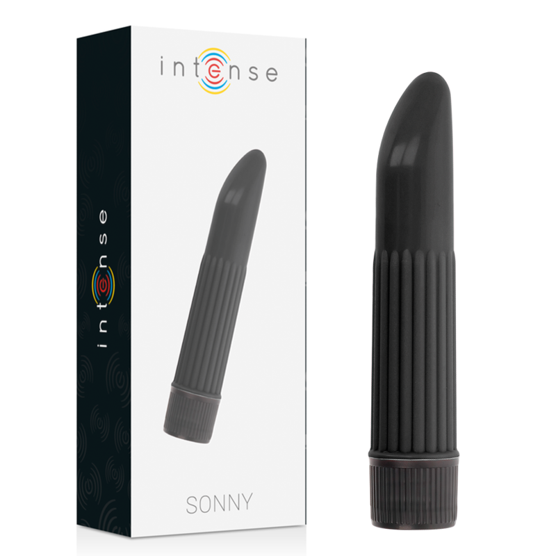Mini vibromasseur INTENSE Sonny, noir