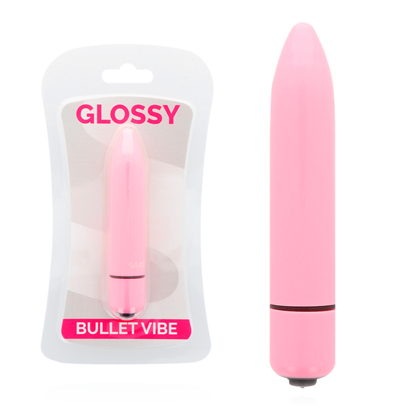 Mini vibromasseur GLOSSY Thin Vibe, rose