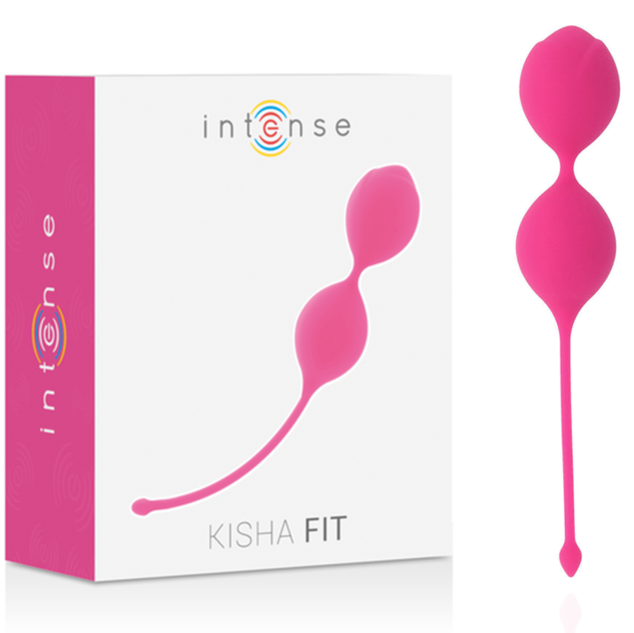 Boules de geisha INTENSE Kisha Fit en silicone, fuchsia