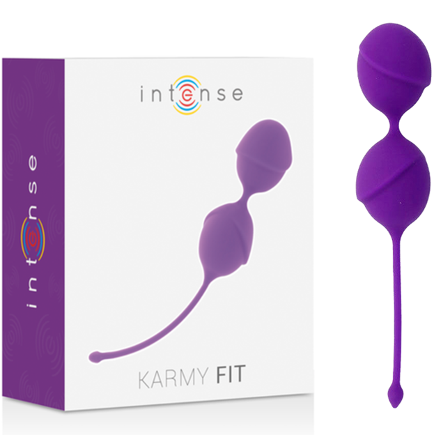 Boules de geisha INTENSE Karmy Fit en silicone, lilas