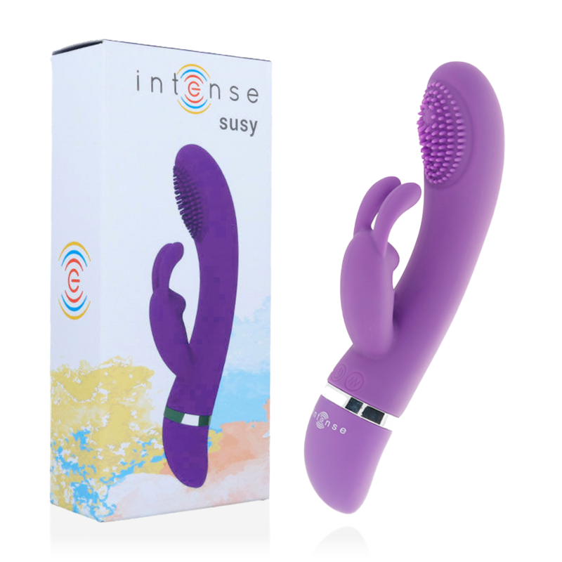 Vibromasseur rabbit INTENSE Susy couleur lilas