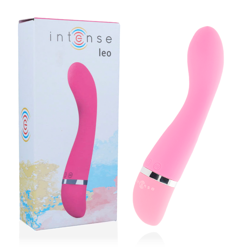 INTENSE Leo, vibromasseur rabbit flexible en silicone, rose