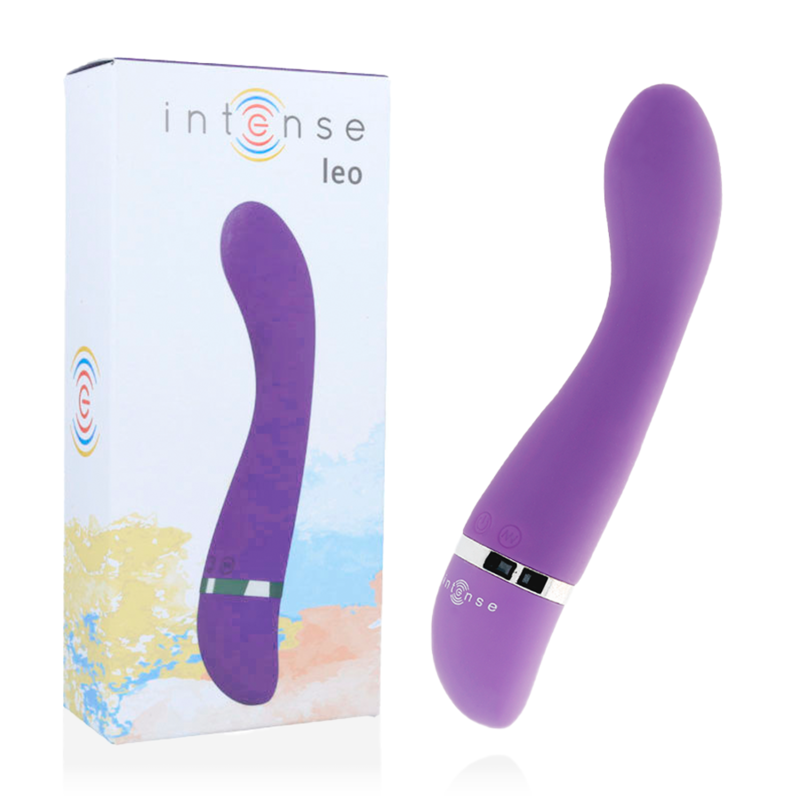 Vibromasseur en silicone INTENSE Leo, lilas