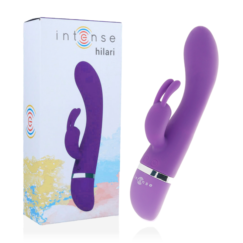 INTENSE Hilari, vibromasseur rabbit en silicone violet