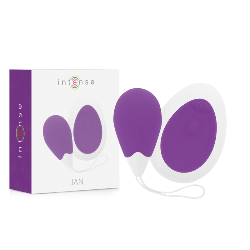 Œuf vibrant INTENSE Jan Lilac avec télécommande