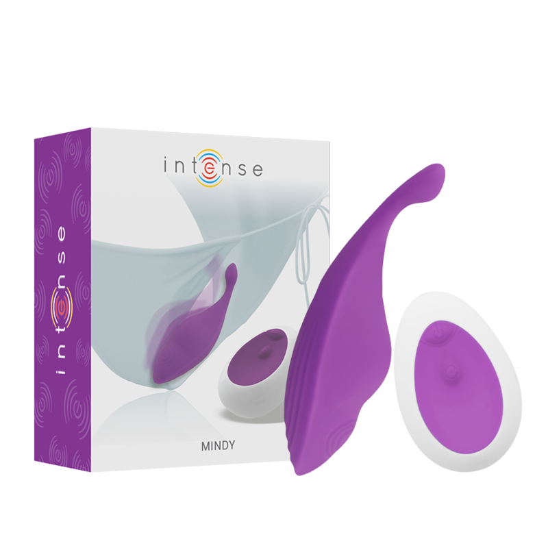 INTENSE Mindy vibromasseur pour culotte avec télécommande, violet