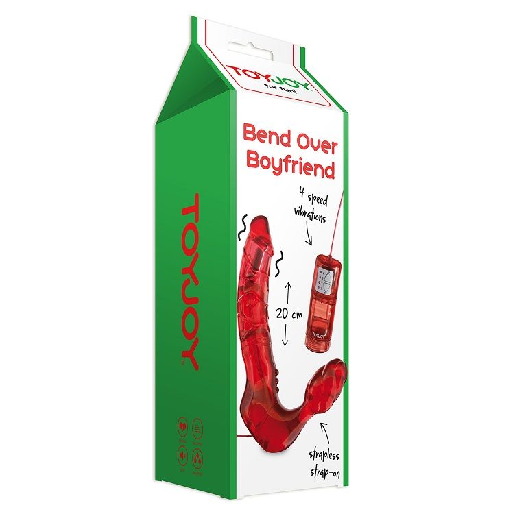 Harnais sans sangle vibrant TOYJOY Bend Over Boyfriend