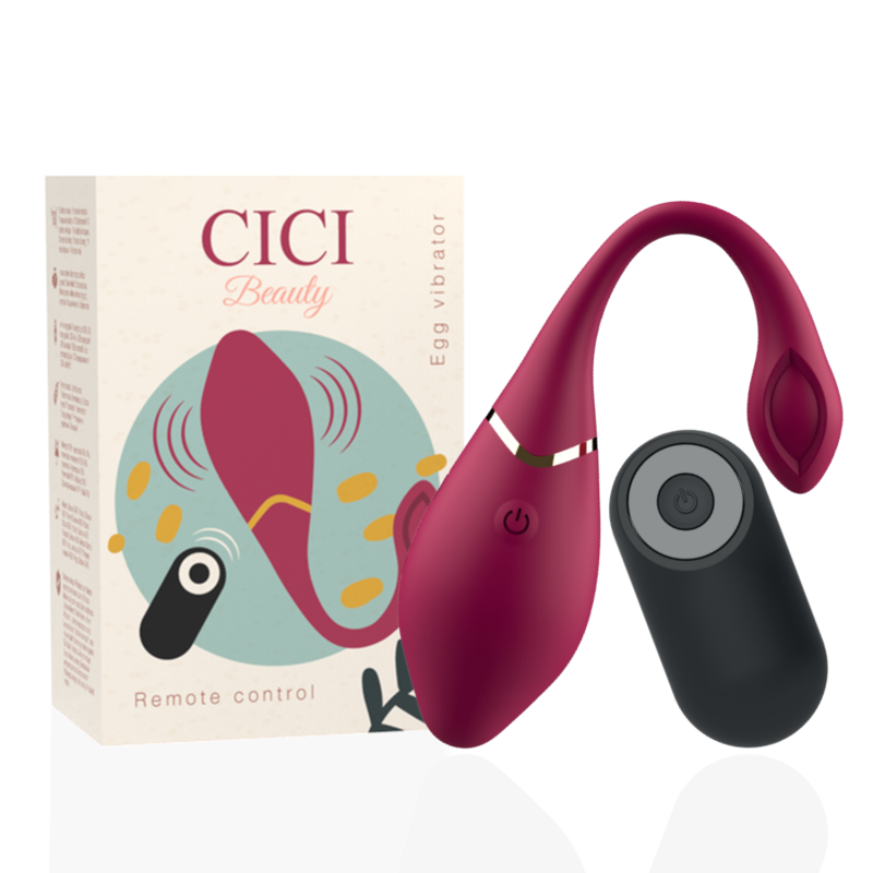 Œuf vibrant CICI BEAUTY avec télécommande