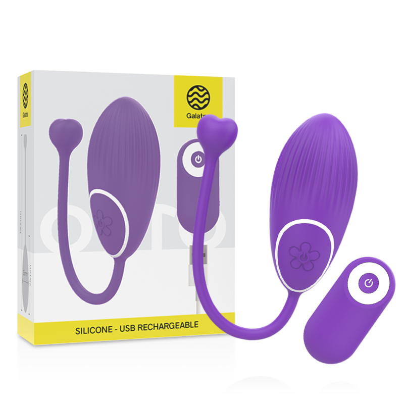 Vibromasseur GALATEA Otto Click&Play avec télécommande