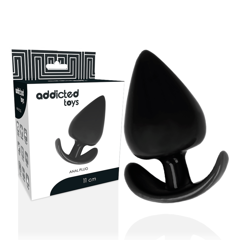 Plug anal ADDICTED TOYS de 11 cm en TPR souple